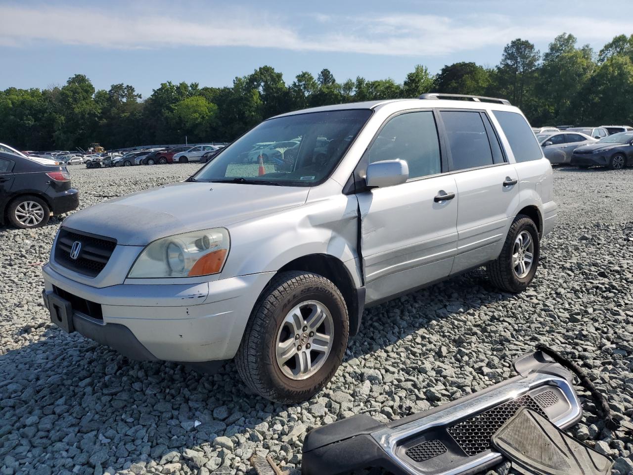 2005 Honda Pilot Exl продається в Mebane, NC - Front End
