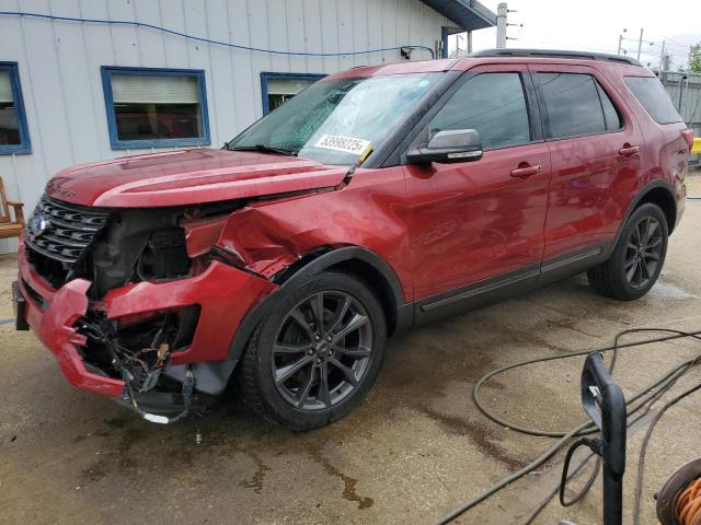  FORD EXPLORER 2017 Czerwony