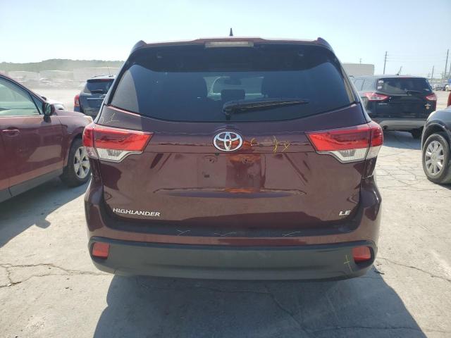 TOYOTA HIGHLANDER 2019 Burgundy