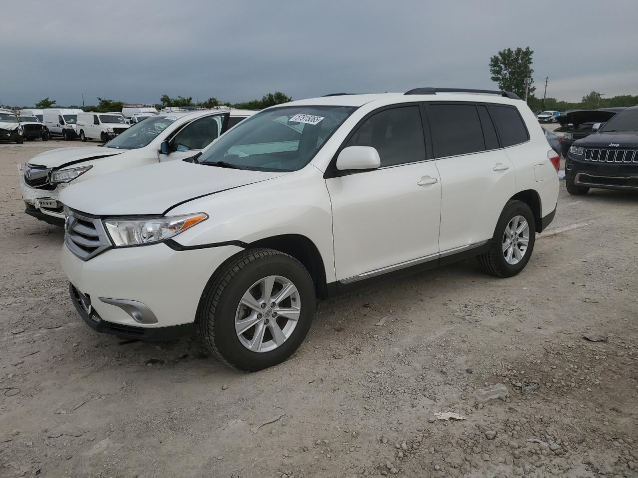 2013 Toyota Highlander Base en Venta en Kansas City, KS - Front End