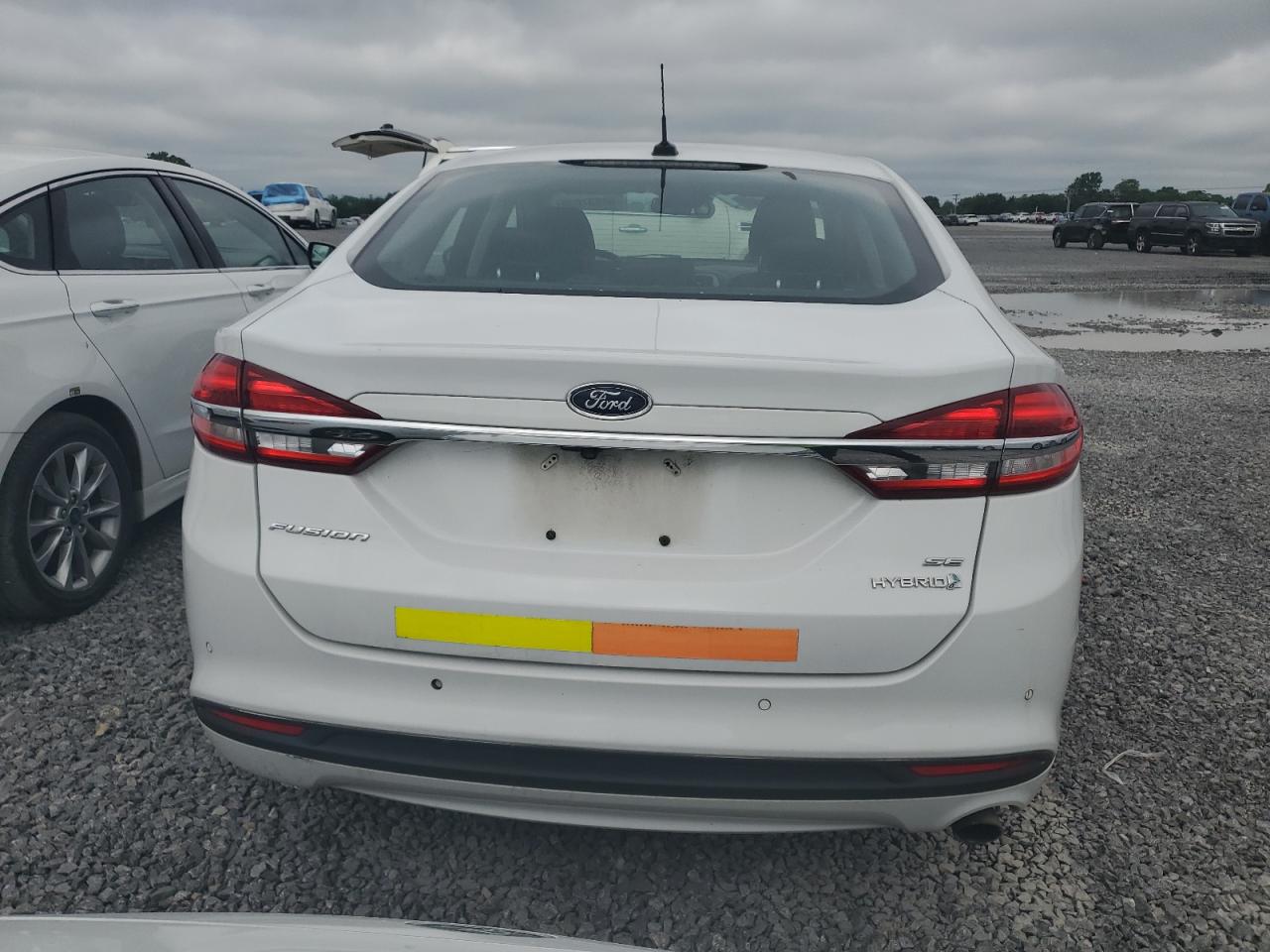 2017 Ford Fusion Se Hybrid VIN: 3FA6P0LU3HR410104 Lot: 54037635