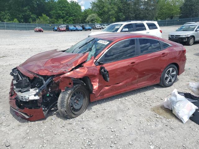  HONDA CIVIC 2021 Orange