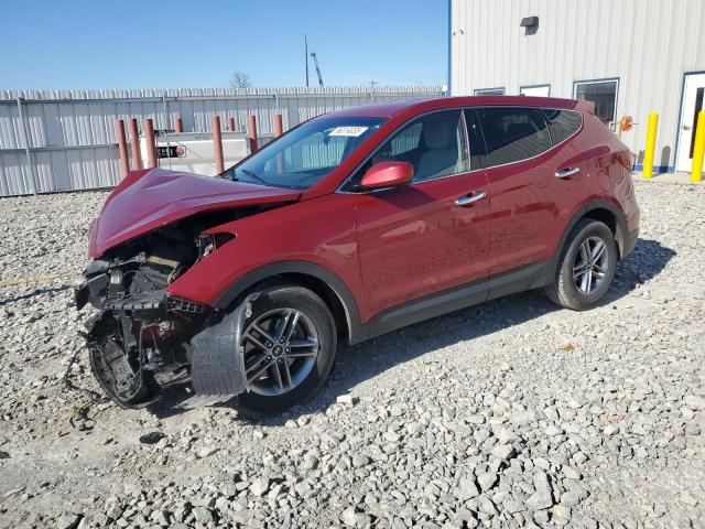 Parquets HYUNDAI SANTA FE 2017 Czerwony