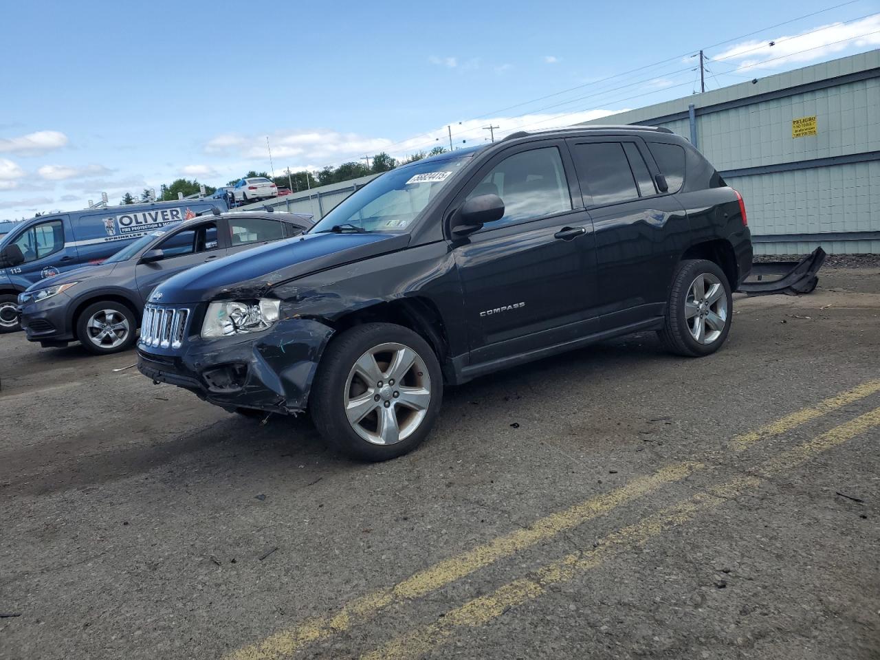 2012 Jeep Compass Limited на продаже в Pennsburg, PA - Front End