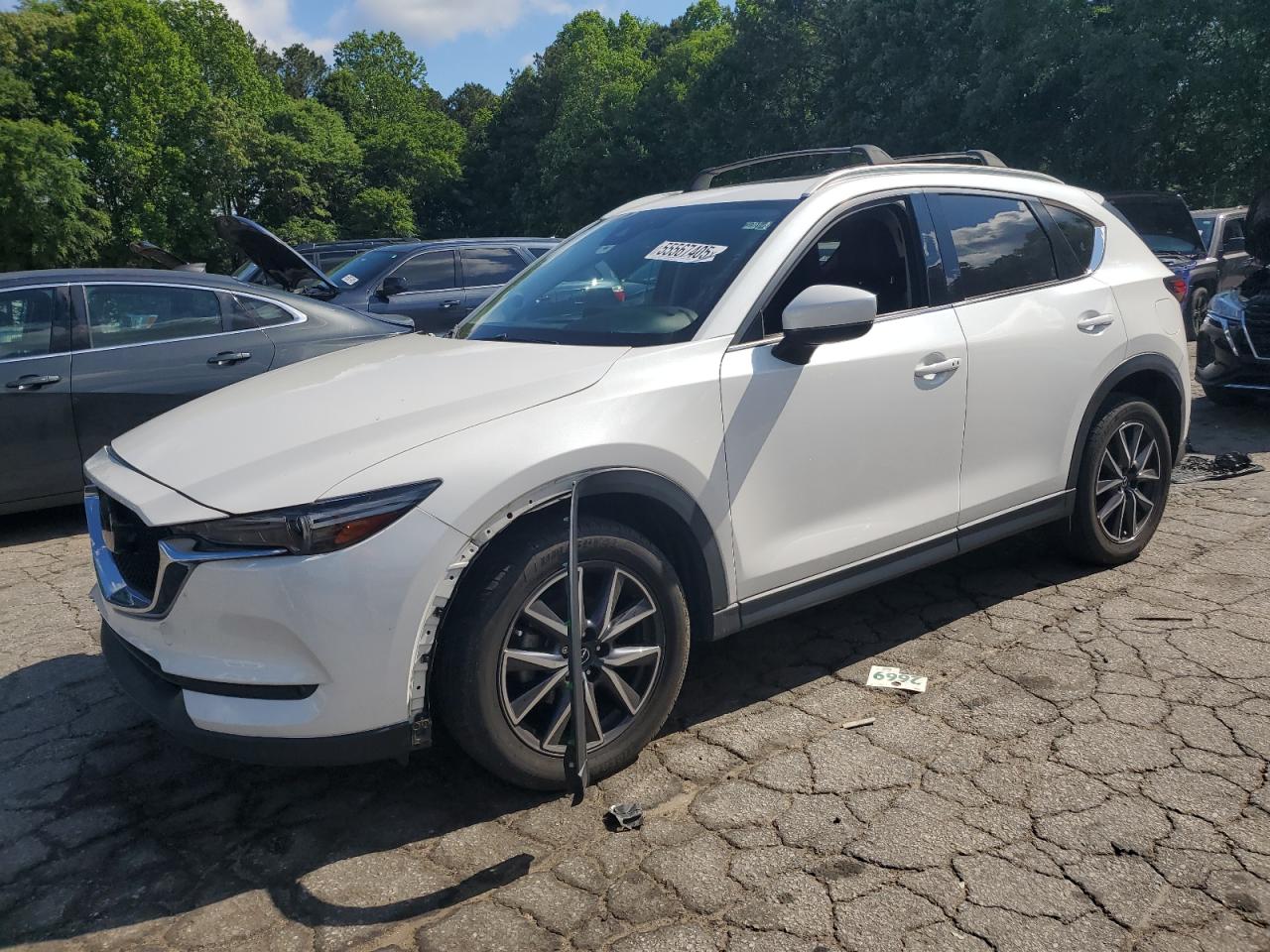 2018 Mazda Cx-5 Grand Touring продається в Austell, GA - Front End