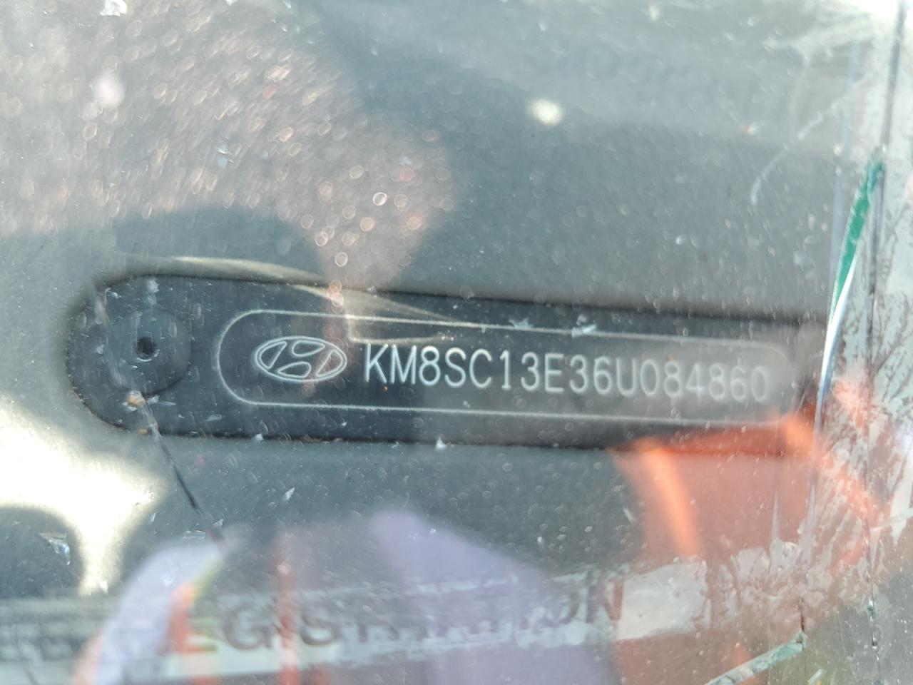 2007 Hyundai Santa Fe Gls VIN: KM8SC13E36U084860 Lot: 56499815