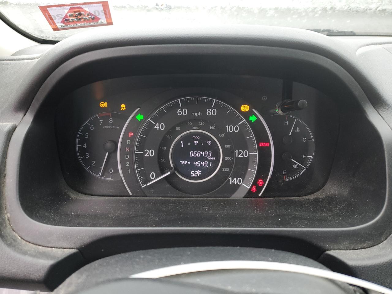 2013 Honda Cr-V Exl VIN: 5J6RM4H74DL068210 Lot: 52961825