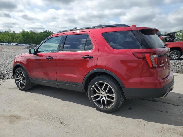  FORD EXPLORER 2017 Бургунді