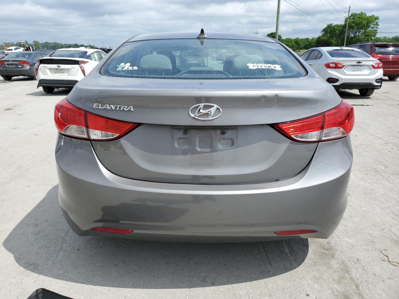 2013 Hyundai Elantra Gls VIN: 5NPDH4AE0DH417591 Lot: 56737485