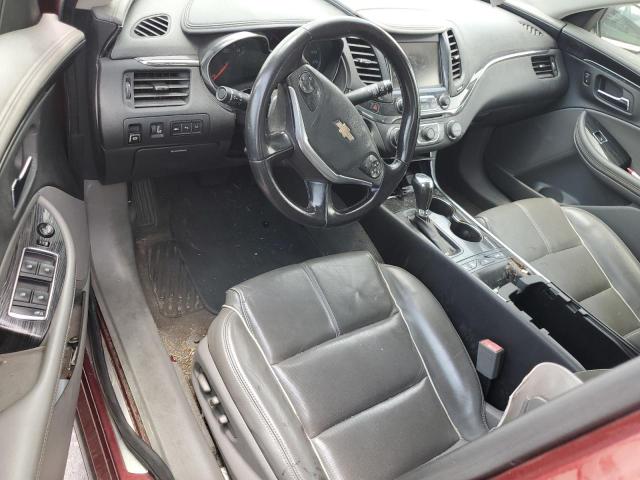 Sedans CHEVROLET IMPALA 2017 Red