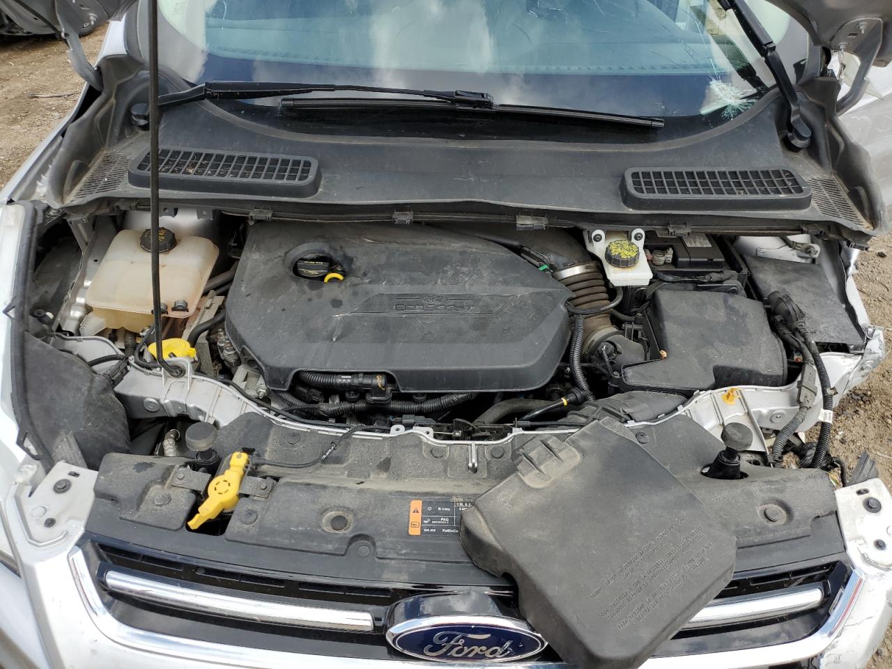2015 Ford Escape Titanium VIN: 1FMCU0JX7FUA49724 Lot: 56676655