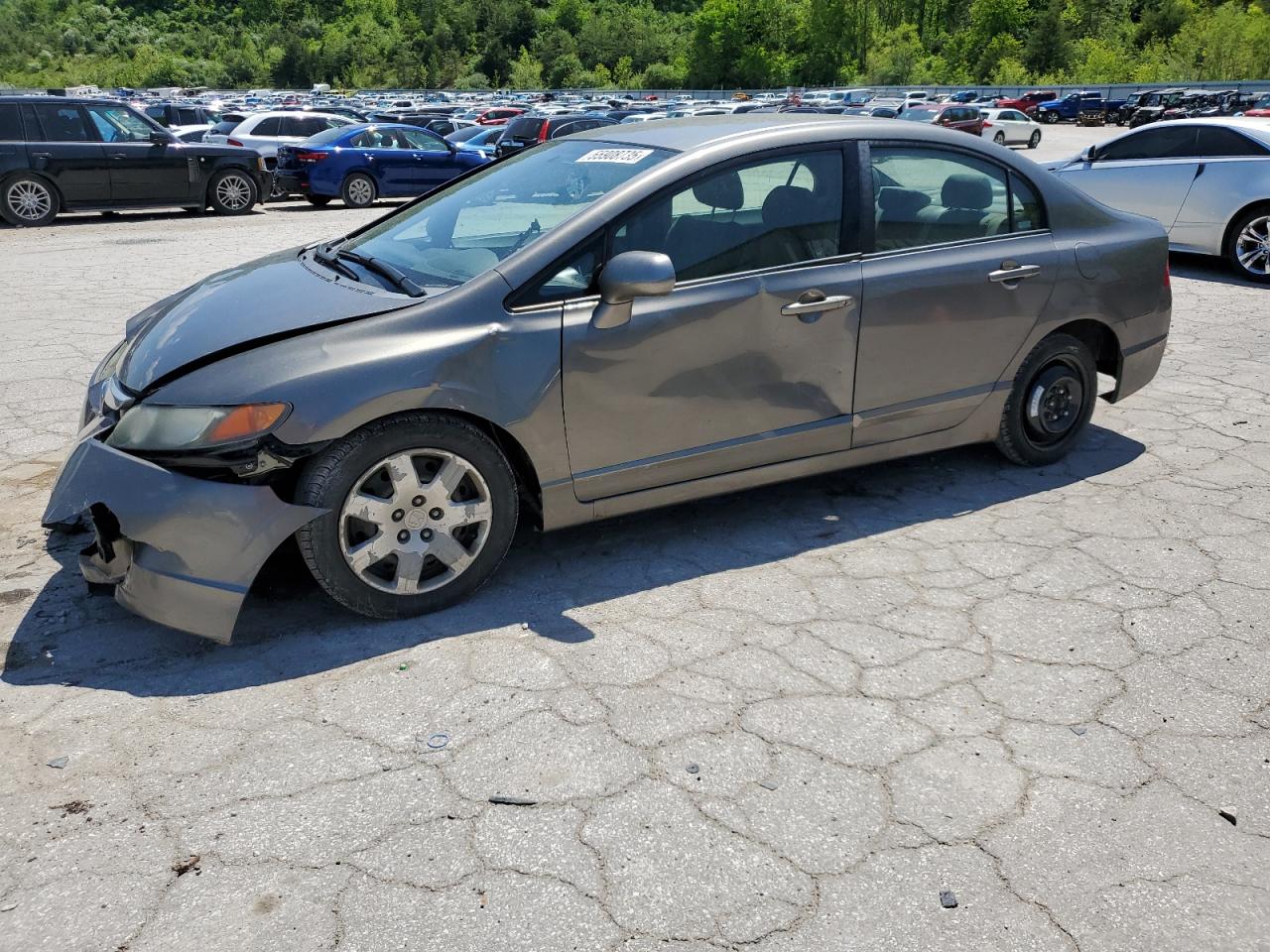 2007 Honda Civic Lx for Sale in Hurricane, WV - Front End
