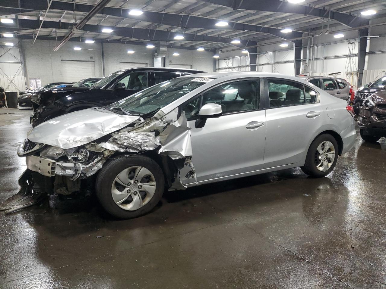 2013 Honda Civic Lx VIN: 2HGFB2F52DH588747 Lot: 56950895