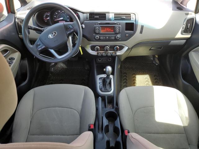 Sedans KIA RIO 2014 Red
