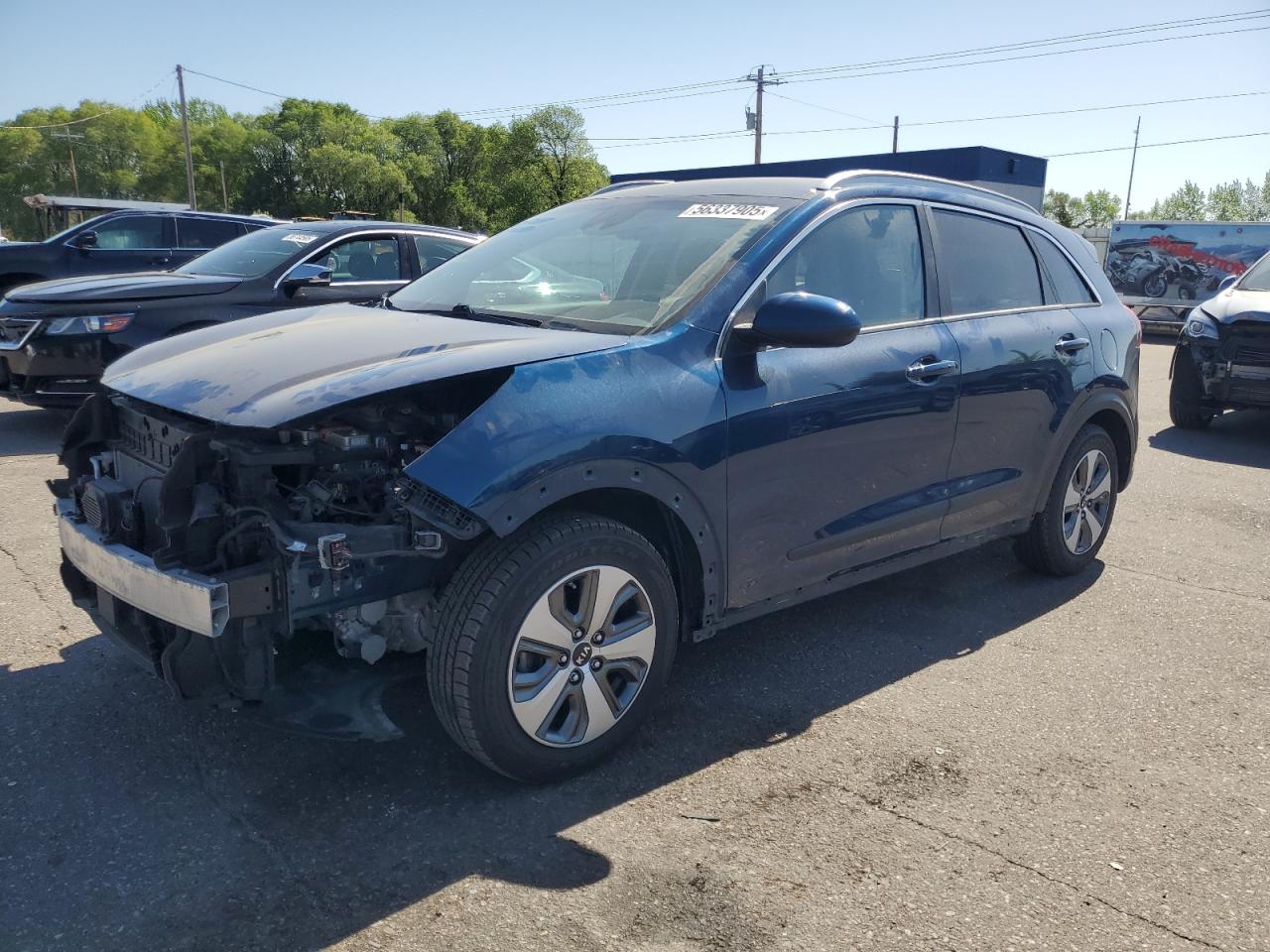 2018 Kia Niro Fe იყიდება Ham Lake-ში, MN - Front End