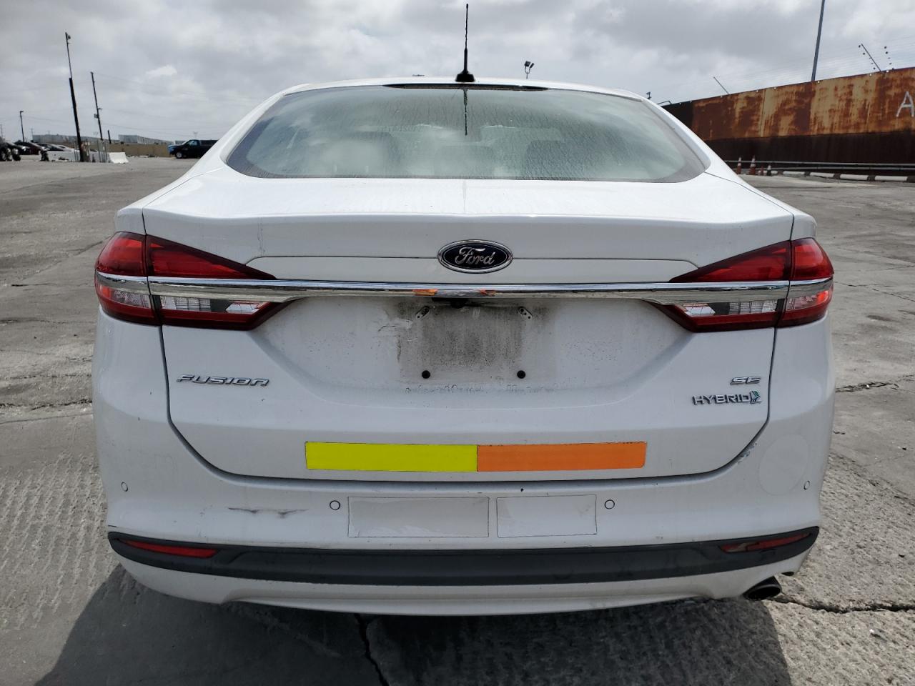 2018 Ford Fusion Se Hybrid VIN: 3FA6P0LUXJR278643 Lot: 54025475