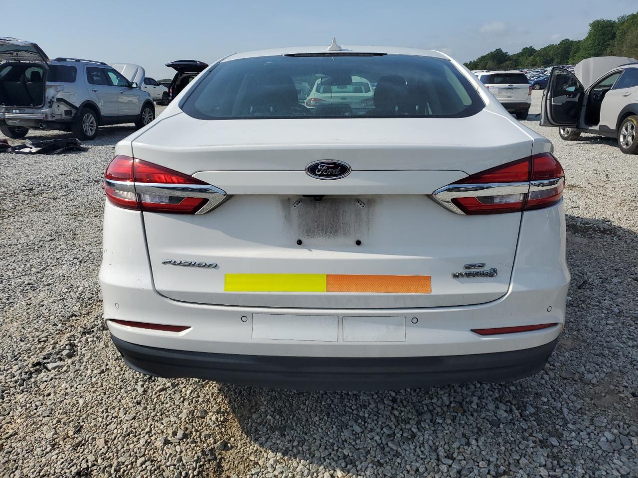 2019 Ford Fusion Se VIN: 3FA6P0LU1KR124825 Lot: 54031695