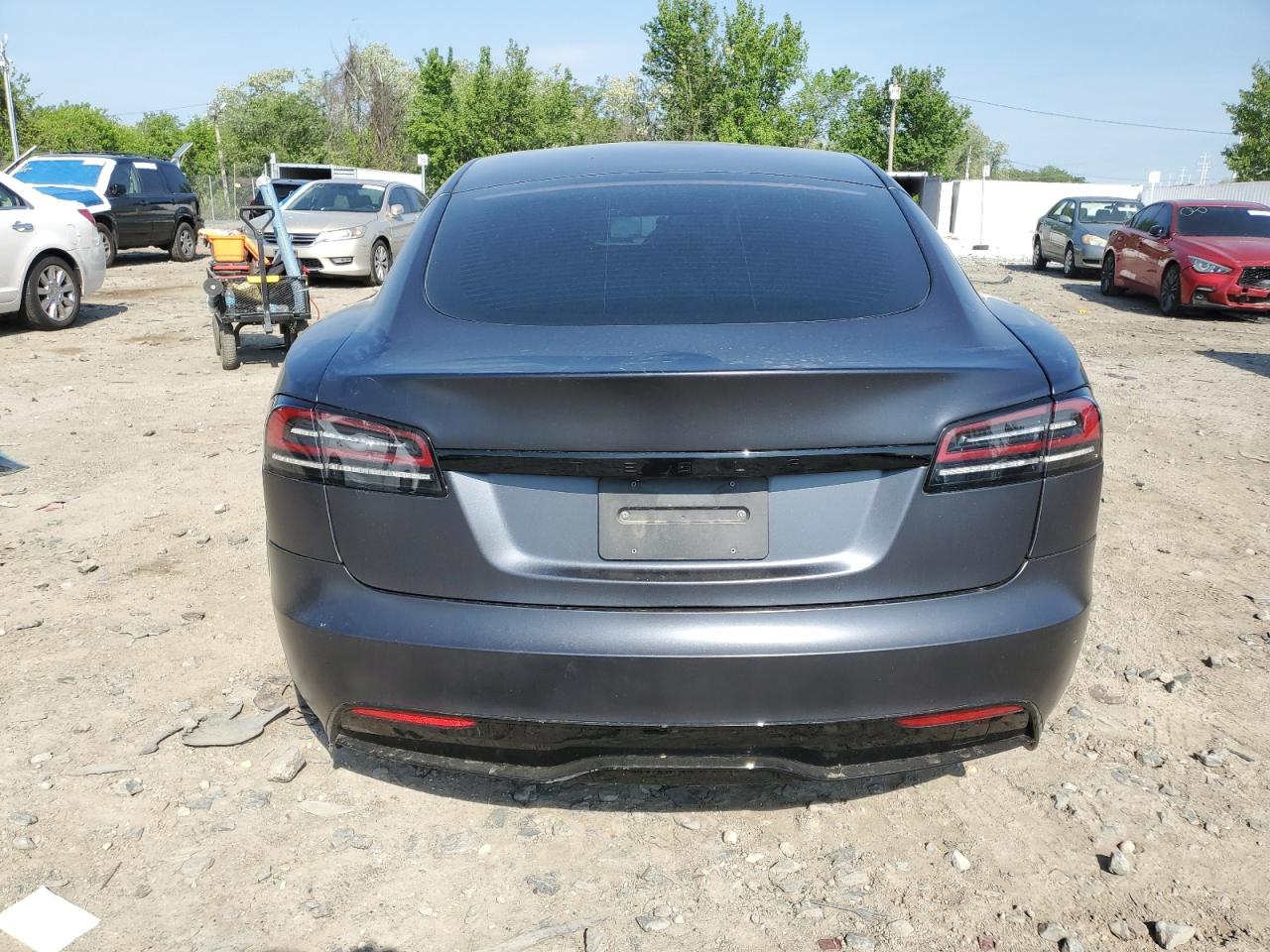 2023 Tesla Model S VIN: 5YJSA1E58PF526873 Lot: 55287025