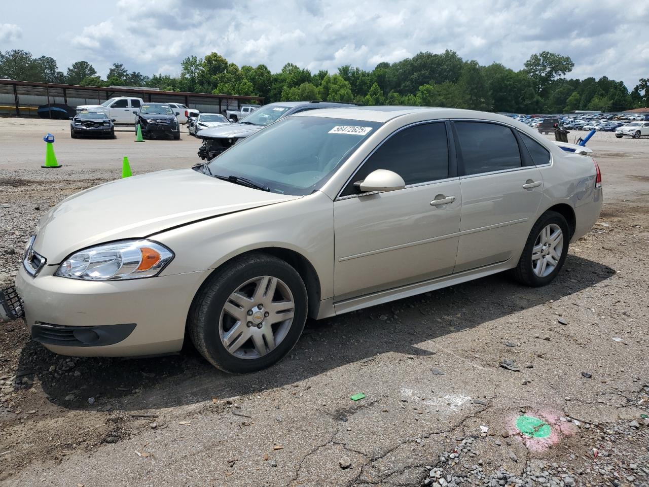 2011 Chevrolet Impala Lt for Sale in Florence, MS - Front End