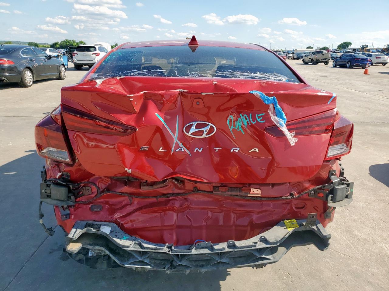 2019 Hyundai Elantra Sel VIN: 5NPD84LF9KH481941 Lot: 56580475