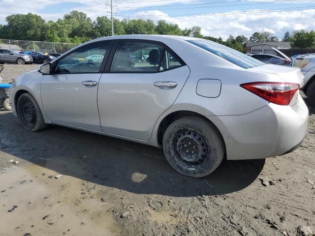  TOYOTA COROLLA 2015 Серебристый