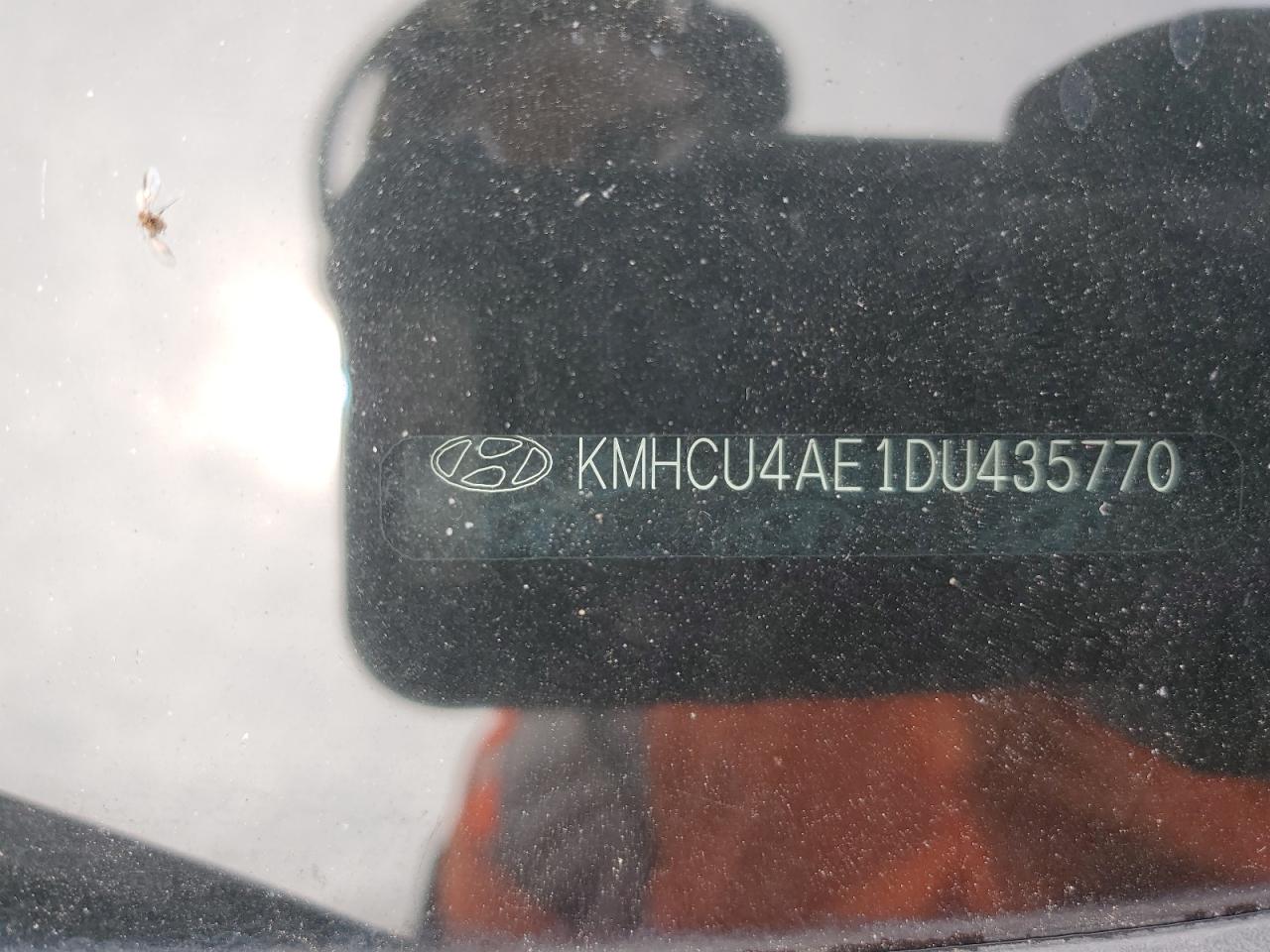 2013 Hyundai Accent Gls VIN: KMHCU4AE1DU435770 Lot: 57051965