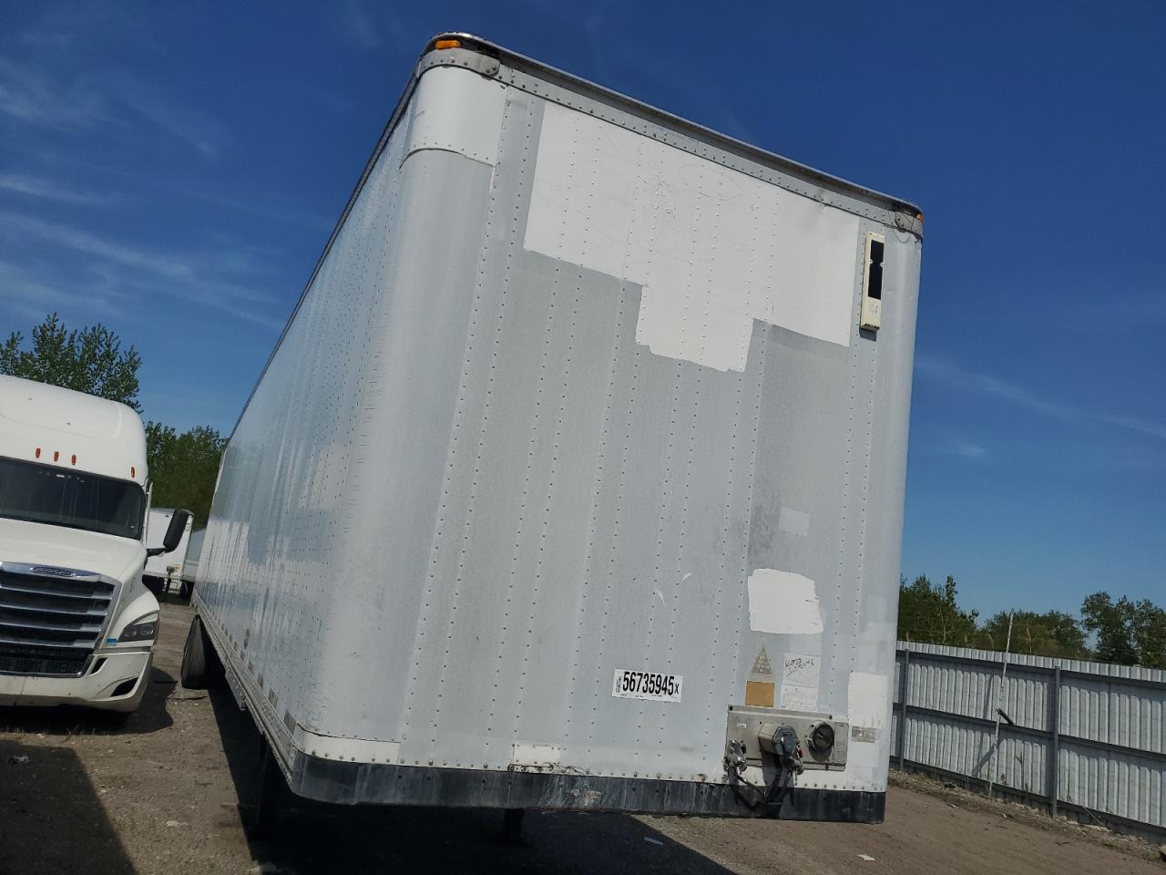 2000 Strick Corp Dry Van Trailer en Venta en Elgin, IL - Minor Dent/Scratches
