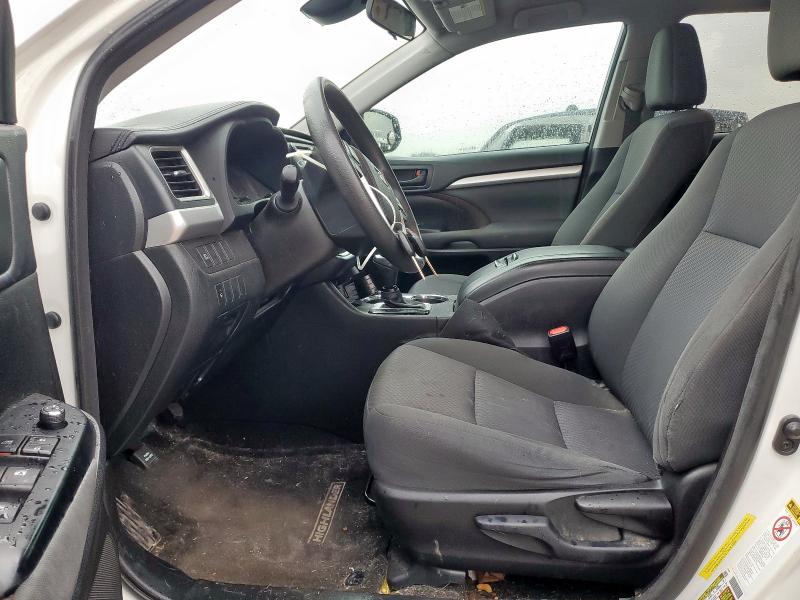  TOYOTA HIGHLANDER 2018 Biały