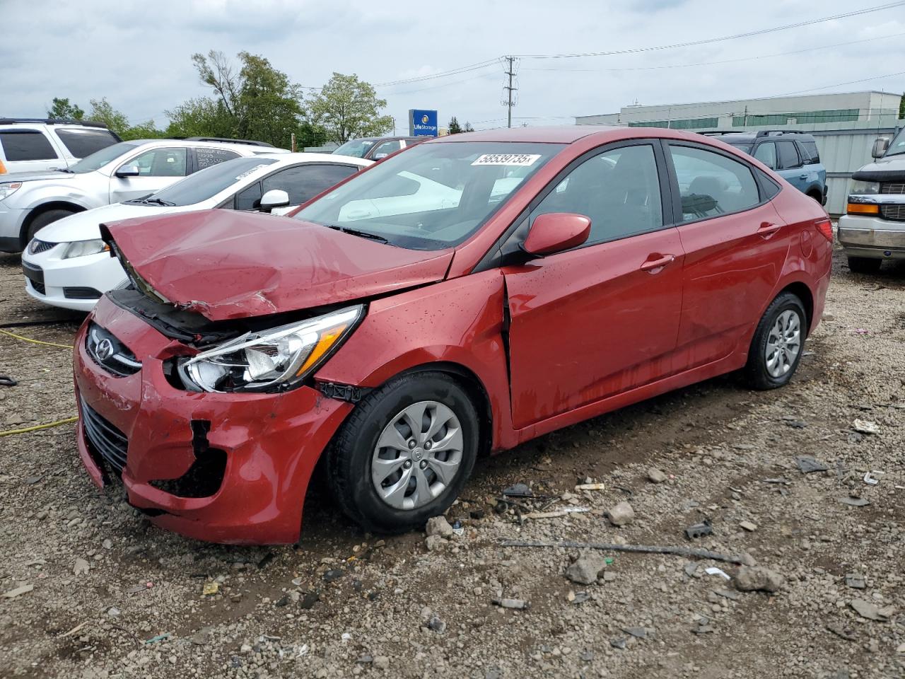 2017 Hyundai Accent Se for Sale in Chicago Heights, IL - Front End