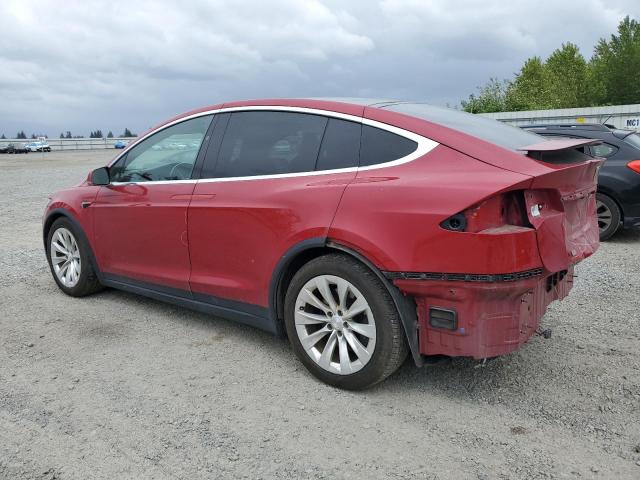  TESLA MODEL X 2019 Czerwony