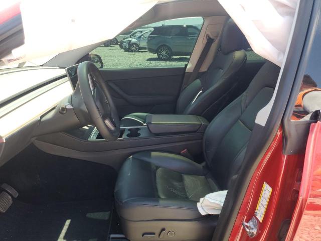  TESLA MODEL Y 2022 Czerwony