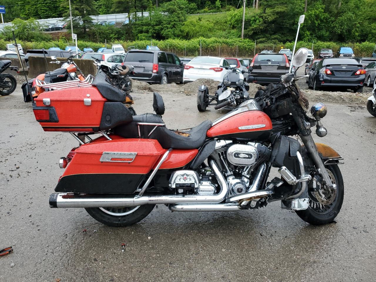 2010 Harley-Davidson Flhtk en Venta en West Mifflin, PA - Burn