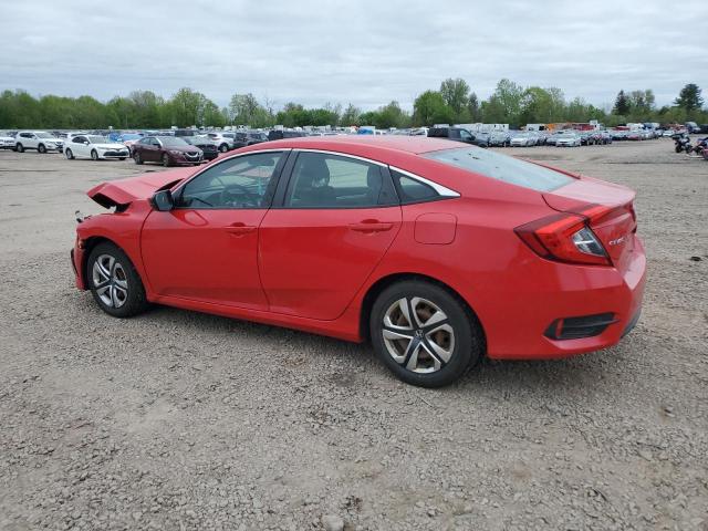  HONDA CIVIC 2016 Red