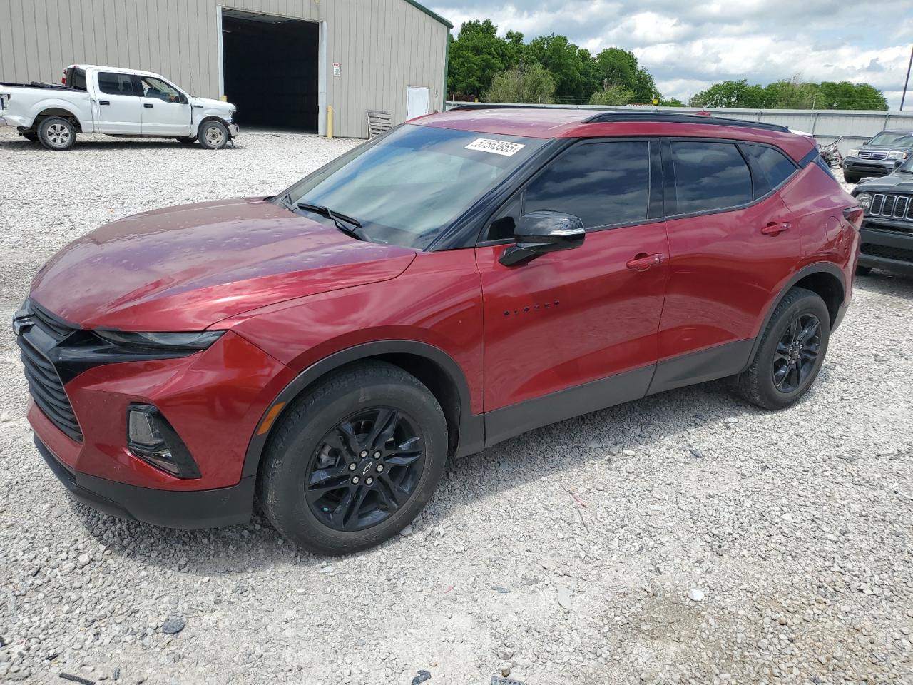 2022 Chevrolet Blazer 2Lt იყიდება Lawrenceburg-ში, KY - Hail