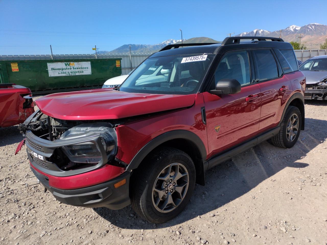 2021 Ford Bronco Sport Badlands იყიდება Magna-ში, UT - Front End