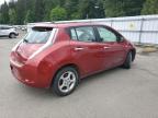2011 Nissan Leaf Sv de vânzare în Arlington, WA - Side