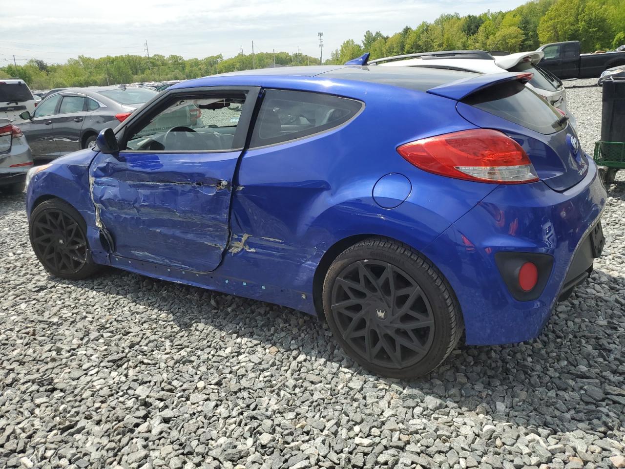 2014 Hyundai Veloster Turbo VIN: KMHTC6AE9EU202638 Lot: 56922275