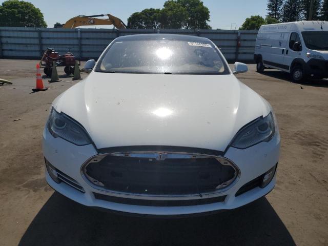 Hatchbacks TESLA MODEL S 2015 White