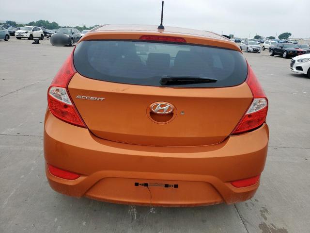  HYUNDAI ACCENT 2017 Оранжевый