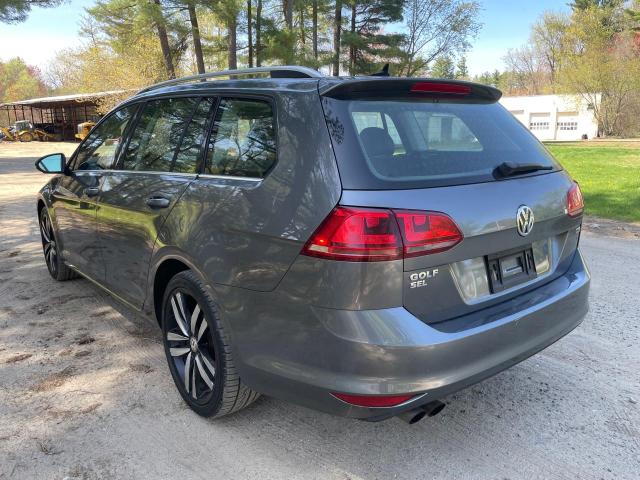 Crossovers VOLKSWAGEN GOLF 2016 Szary