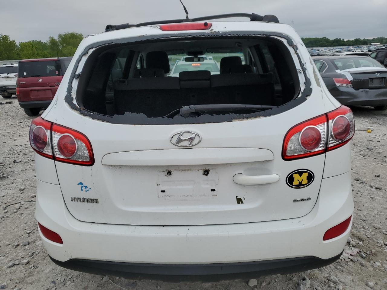 2011 Hyundai Santa Fe Gls VIN: 5XYZGDAB4BG017343 Lot: 58949355
