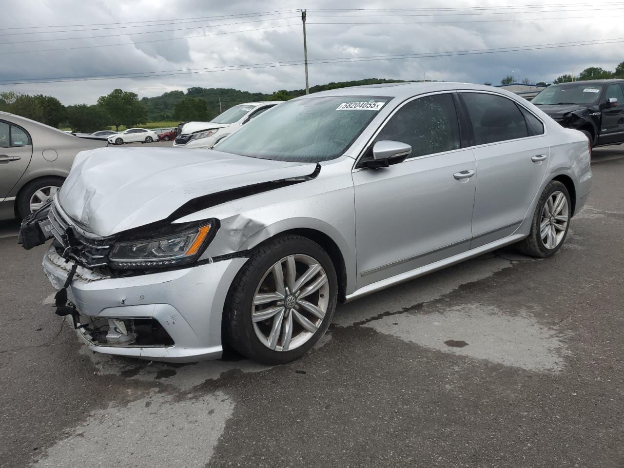 2017 Volkswagen Passat Se na sprzedaż w Lebanon, TN - Front End