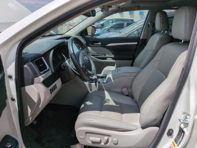  TOYOTA HIGHLANDER 2016 Белый