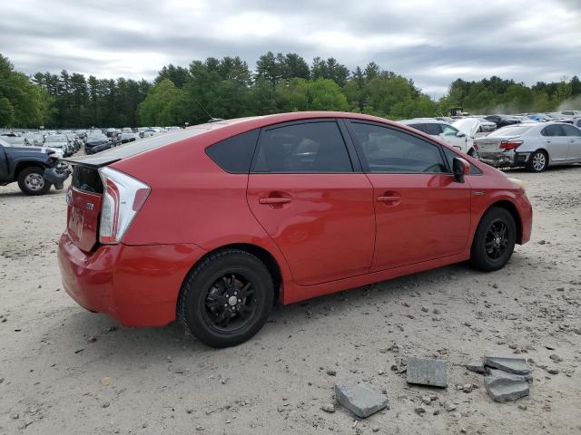 Hatchbacks TOYOTA PRIUS 2012 Red