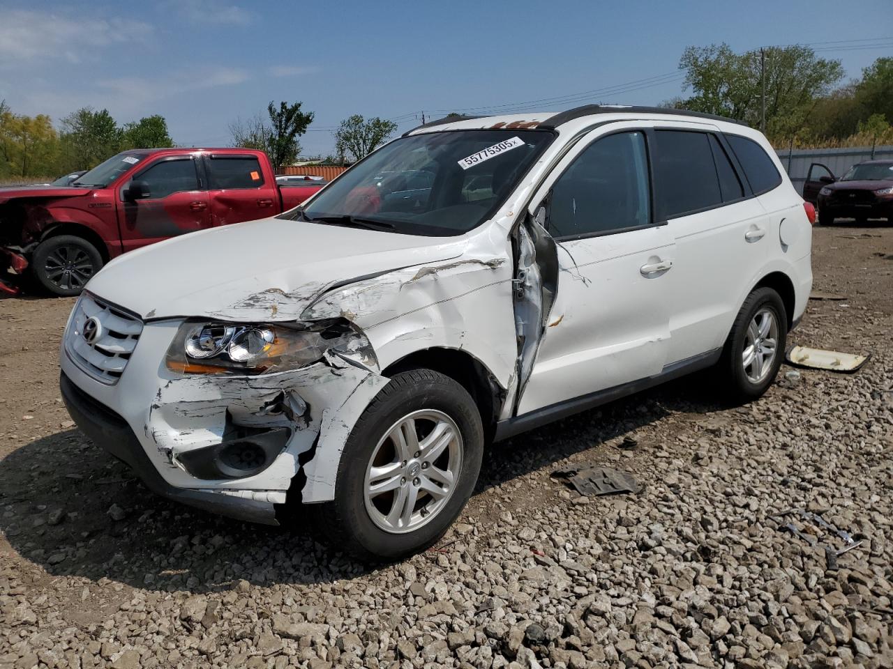 2010 Hyundai Santa Fe Gls за продажба в Chicago Heights, IL - Side