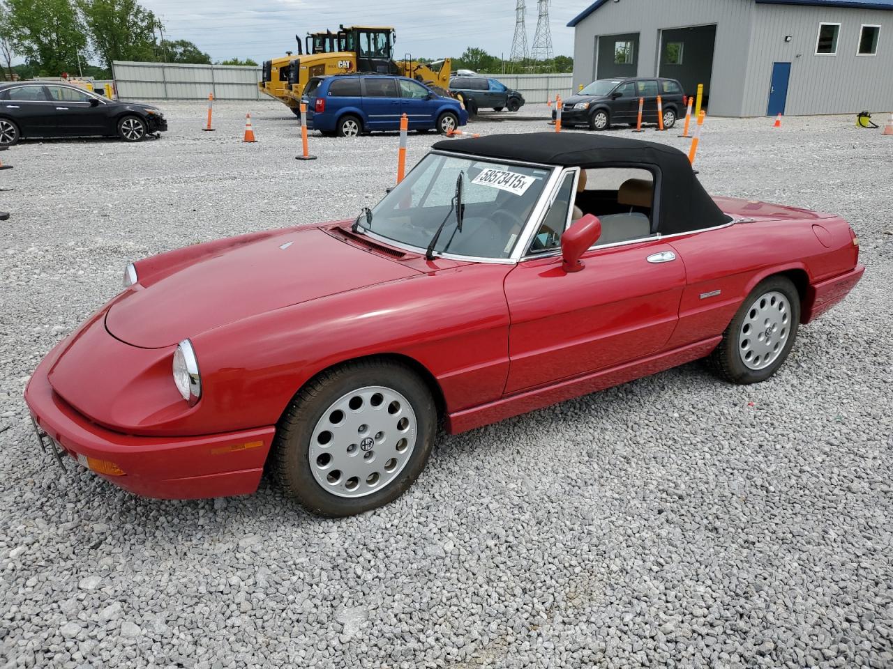 1991 Alfa Romeo Spider Veloce for Sale in Barberton, OH - Burn - Engine