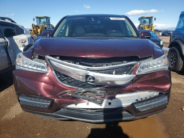  ACURA MDX 2016 Burgundy