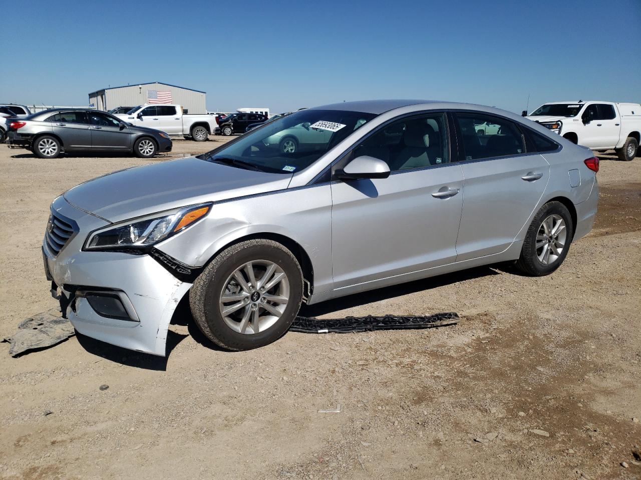 2017 Hyundai Sonata Se de vânzare în Amarillo, TX - Front End