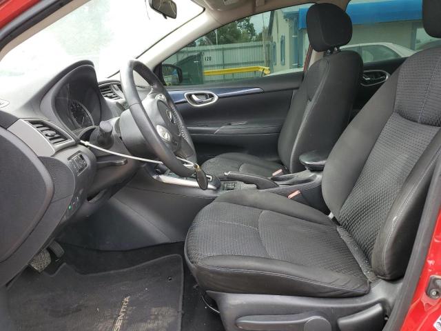  NISSAN SENTRA 2016 Червоний