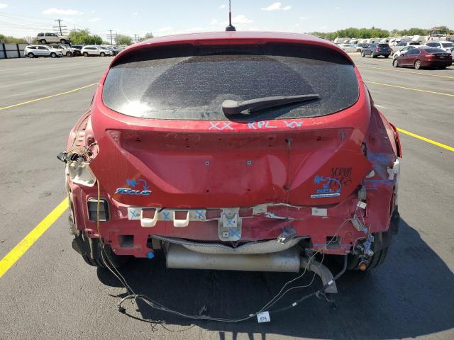 Hatchbacks FORD FOCUS 2012 Czerwony